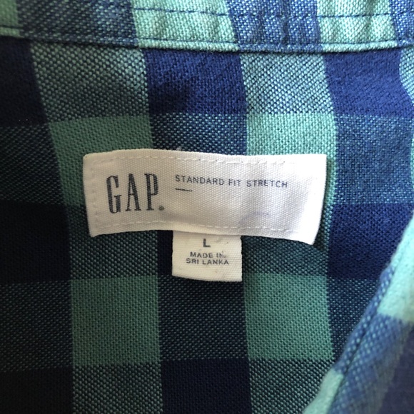 GAP - Short sleeves shirt for men- Size L - Picture 5 of 6